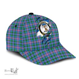 Scottish Ralston Family Crest In Me Style Tartan Cap ScotsTee Shop - Tartan Plaid - scotstee.com