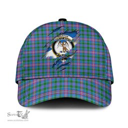 Scottish Ralston Family Crest In Me Style Tartan Cap ScotsTee Shop - Tartan Plaid - scotstee.com