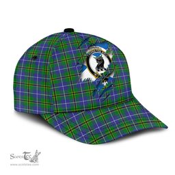 Scottish Turnbull Hunting Family Crest In Me Style Tartan Cap ScotsTee Shop - Tartan Plaid - scotstee.com