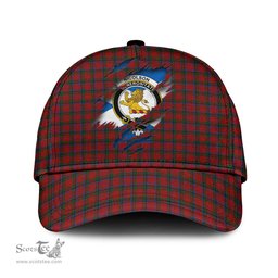 Scottish Nicolson Family Crest In Me Style Tartan Cap ScotsTee Shop - Tartan Plaid - scotstee.com