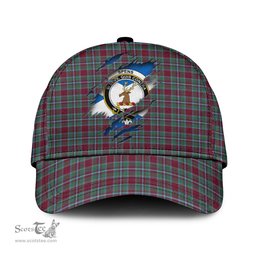 Scottish Spens (Spence) Family Crest In Me Style Tartan Cap ScotsTee Shop - Tartan Plaid - scotstee.com
