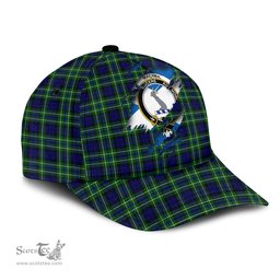 Scottish MacNeil of Colonsay Modern Family Crest In Me Style Tartan Cap ScotsTee Shop - Tartan Plaid - scotstee.com