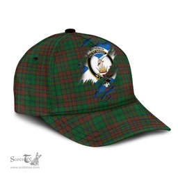 Scottish Matheson Hunting Highland Family Crest In Me Style Tartan Cap ScotsTee Shop - Tartan Plaid - scotstee.com