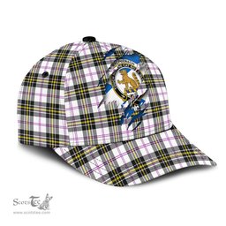 Scottish MacPherson Dress Modern Family Crest In Me Style Tartan Cap ScotsTee Shop - Tartan Plaid - scotstee.com