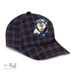 Scottish Nairn Family Crest In Me Style Tartan Cap ScotsTee Shop - Tartan Plaid - scotstee.com