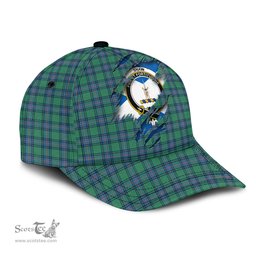 Scottish Shaw Ancient Family Crest In Me Style Tartan Cap ScotsTee Shop - Tartan Plaid - scotstee.com