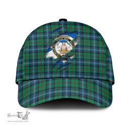 Scottish Urquhart Ancient Family Crest In Me Style Tartan Cap ScotsTee Shop - Tartan Plaid - scotstee.com