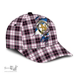 Scottish MacPherson Hunting Modern Family Crest In Me Style Tartan Cap ScotsTee Shop - Tartan Plaid - scotstee.com