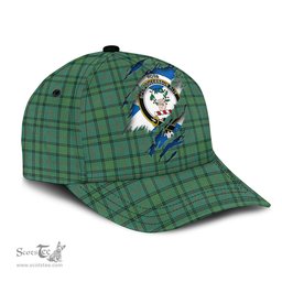 Scottish Ross Hunting Ancient Family Crest In Me Style Tartan Cap ScotsTee Shop - Tartan Plaid - scotstee.com