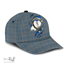Scottish McKerrell of Hillhouse Dress Family Crest In Me Style Tartan Cap ScotsTee Shop - Tartan Plaid - scotstee.com