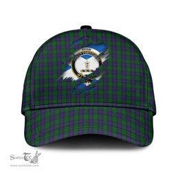 Scottish Shaw Family Crest In Me Style Tartan Cap ScotsTee Shop - Tartan Plaid - scotstee.com