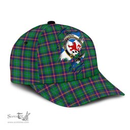 Scottish Young Modern Family Crest In Me Style Tartan Cap ScotsTee Shop - Tartan Plaid - scotstee.com
