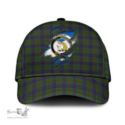 Scottish Stewart of Appin Hunting Family Crest In Me Style Tartan Cap ScotsTee Shop - Tartan Plaid - scotstee.com