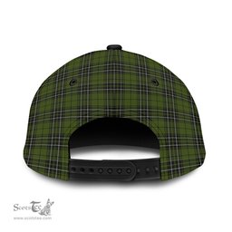 Scottish MacLean Hunting Family Crest In Me Style Tartan Cap ScotsTee Shop - Tartan Plaid - scotstee.com