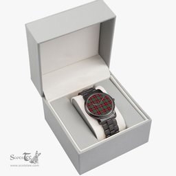 Scottish Crawford Modern Watch Tartan Folding Clasp Classic Plaid Watch Scottish Plaid Tartan Plaid - ScotsTee - scotstee.com