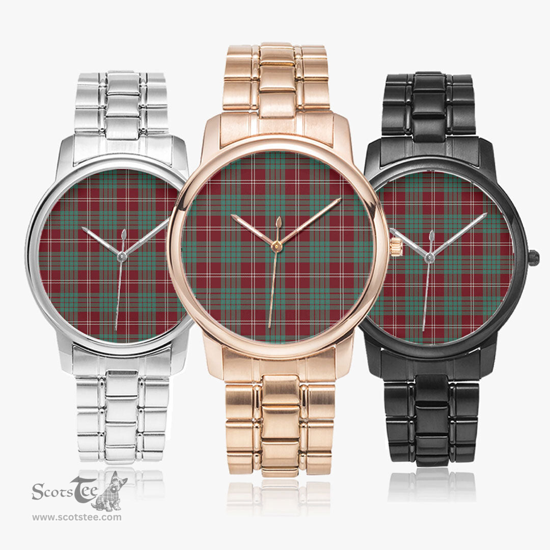 Scottish Crawford Modern Watch Tartan Folding Clasp Classic Plaid Watch Scottish Plaid Tartan Plaid - ScotsTee - scotstee.com