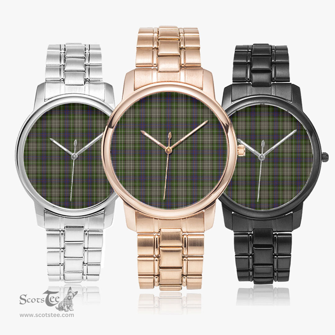Scottish Davidson Tulloch Dress Watch Tartan Folding Clasp Classic Plaid Watch Scottish Plaid Tartan Plaid - ScotsTee - scotstee.com