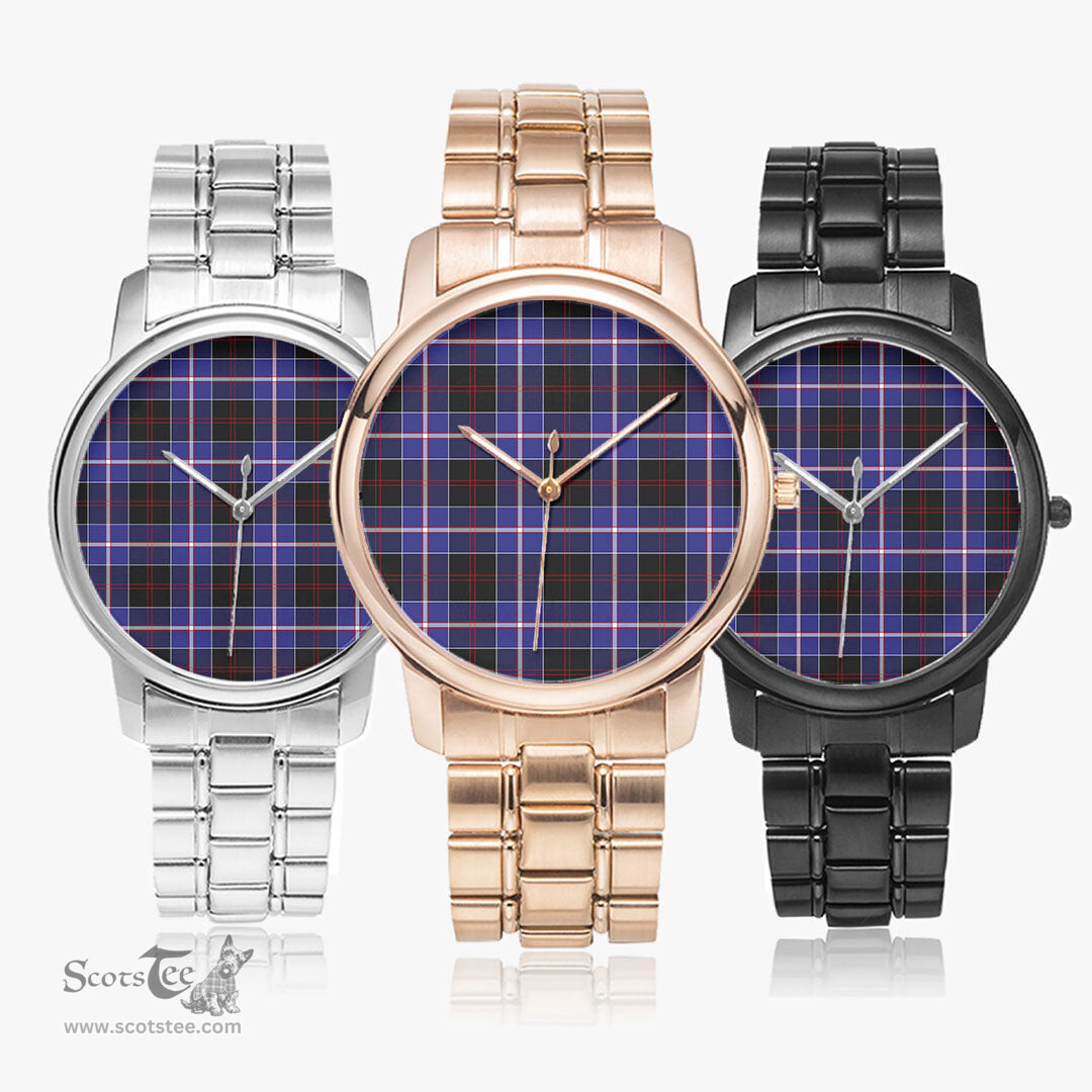 Scottish Dunlop Modern Watch Tartan Folding Clasp Classic Plaid Watch Scottish Plaid Tartan Plaid - ScotsTee - scotstee.com