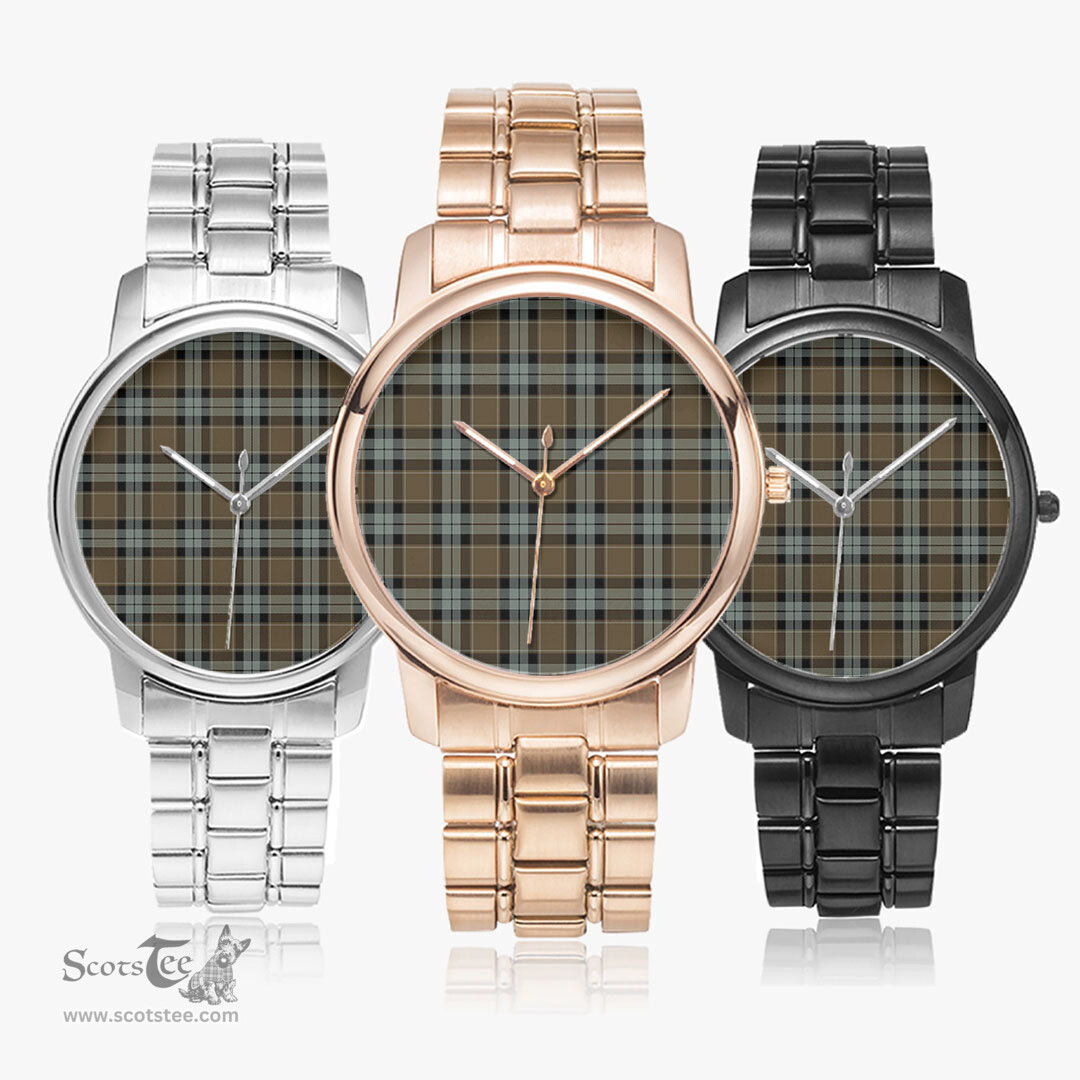 Scottish Graham of Menteith Weathered Watch Tartan Folding Clasp Classic Plaid Watch Scottish Plaid Tartan Plaid - ScotsTee - scotstee.com