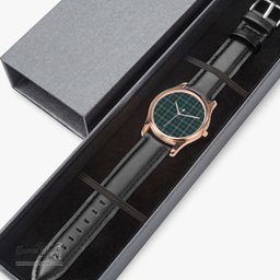 Scottish Kennedy Modern Watch Tartan Leather Strap Classic Plaid Watch Scottish Plaid Tartan Plaid - ScotsTee - scotstee.com