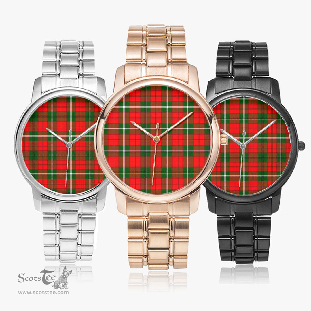 Scottish Lennox Modern Watch Tartan Folding Clasp Classic Plaid Watch Scottish Plaid Tartan Plaid - ScotsTee - scotstee.com
