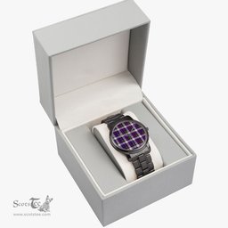 Scottish MacDonald Dress Modern Watch Tartan Folding Clasp Classic Plaid Watch Scottish Plaid Tartan Plaid - ScotsTee - scotstee.com