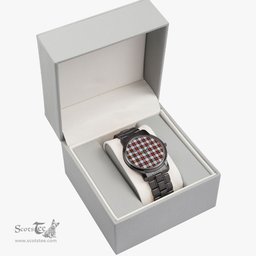 Scottish MacDuff Dress Modern Watch Tartan Folding Clasp Classic Plaid Watch Scottish Plaid Tartan Plaid - ScotsTee - scotstee.com