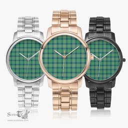 Scottish Kennedy Ancient Watch Tartan Folding Clasp Classic Plaid Watch Scottish Plaid Tartan Plaid - ScotsTee - scotstee.com