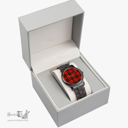 Scottish Kerr Modern Watch Tartan Folding Clasp Classic Plaid Watch Scottish Plaid Tartan Plaid - ScotsTee - scotstee.com