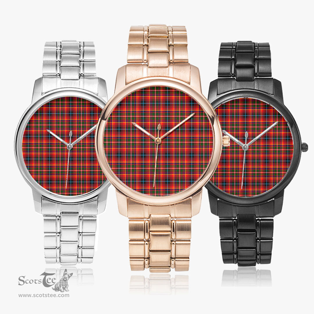 Scottish Innes Modern Watch Tartan Folding Clasp Classic Plaid Watch Scottish Plaid Tartan Plaid - ScotsTee - scotstee.com