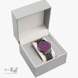 Scottish Graham of Menteith Red Watch Tartan Folding Clasp Classic Plaid Watch Scottish Plaid Tartan Plaid - ScotsTee - scotstee.com