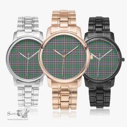 Scottish MacFarlane Hunting Ancient Watch Tartan Folding Clasp Classic Plaid Watch Scottish Plaid Tartan Plaid - ScotsTee - scotstee.com