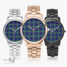 Scottish Hamilton Hunting Modern Watch Tartan Folding Clasp Classic Plaid Watch Scottish Plaid Tartan Plaid - ScotsTee - scotstee.com