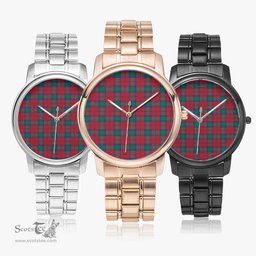 Scottish Lindsay Modern Watch Tartan Folding Clasp Classic Plaid Watch Scottish Plaid Tartan Plaid - ScotsTee - scotstee.com