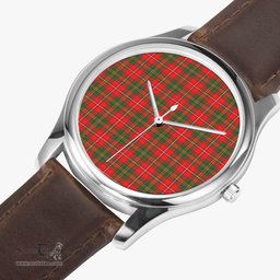Scottish Hay Modern Watch Tartan Leather Strap Classic Plaid Watch Scottish Plaid Tartan Plaid - ScotsTee - scotstee.com