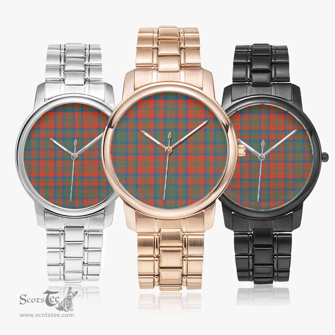Scottish Matheson Ancient Watch Tartan Folding Clasp Classic Plaid Watch Scottish Plaid Tartan Plaid - ScotsTee - scotstee.com