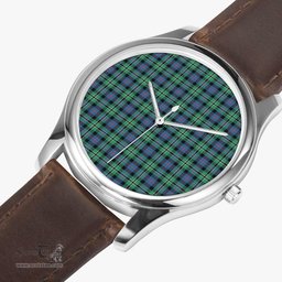 Scottish Rose Hunting Ancient Watch Tartan Leather Strap Classic Plaid Watch Scottish Plaid Tartan Plaid - ScotsTee - scotstee.com