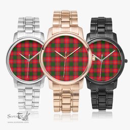 Scottish Rattray Modern Watch Tartan Folding Clasp Classic Plaid Watch Scottish Plaid Tartan Plaid - ScotsTee - scotstee.com
