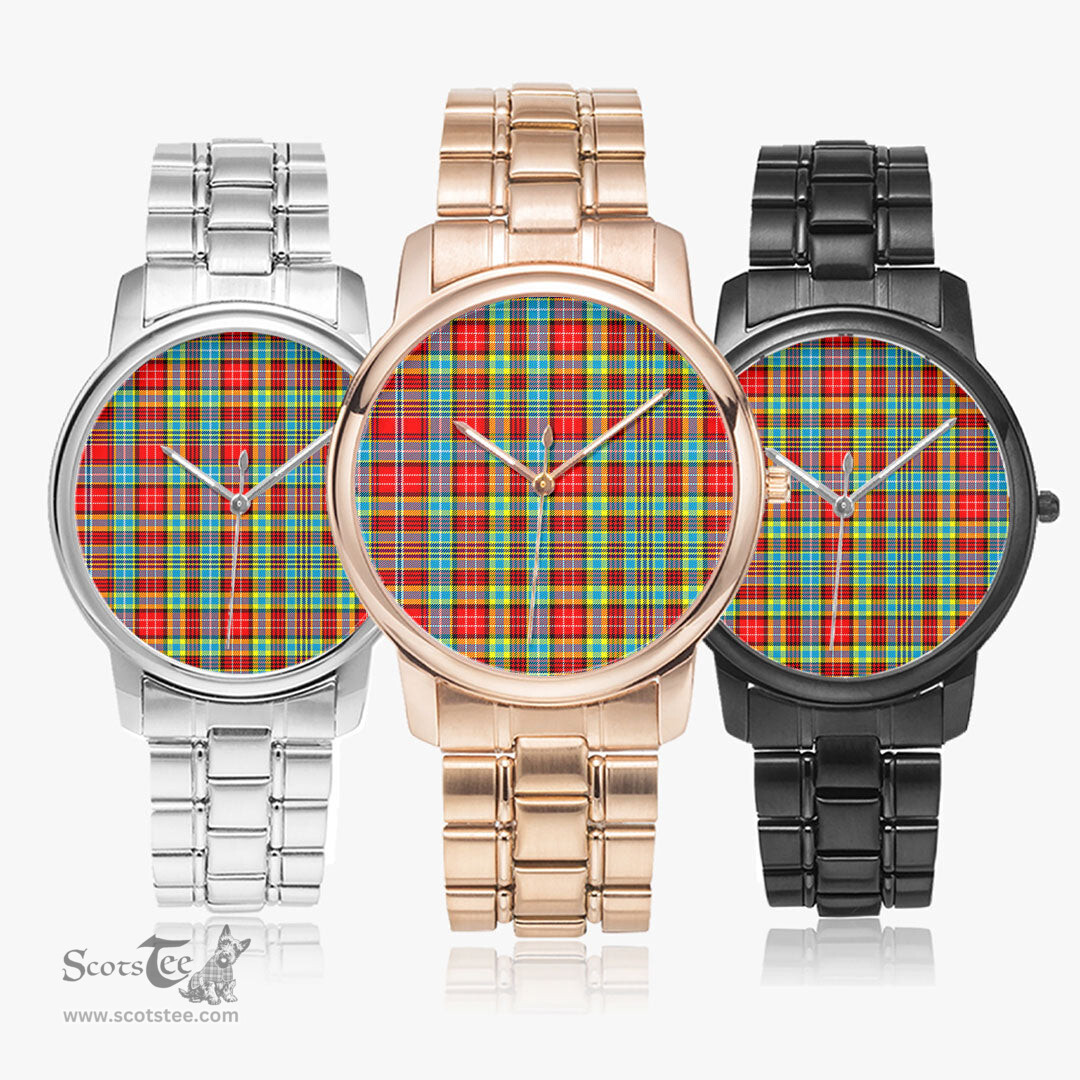 Scottish Ogilvie Watch Tartan Folding Clasp Classic Plaid Watch Scottish Plaid Tartan Plaid - ScotsTee - scotstee.com