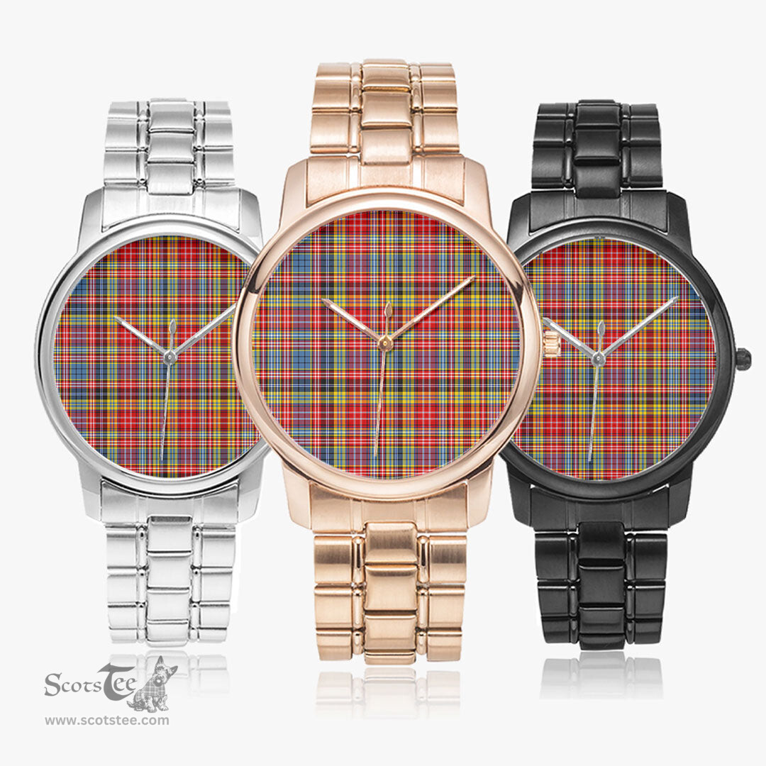 Scottish Ogilvie of Airlie Ancient Watch Tartan Folding Clasp Classic Plaid Watch Scottish Plaid Tartan Plaid - ScotsTee - scotstee.com