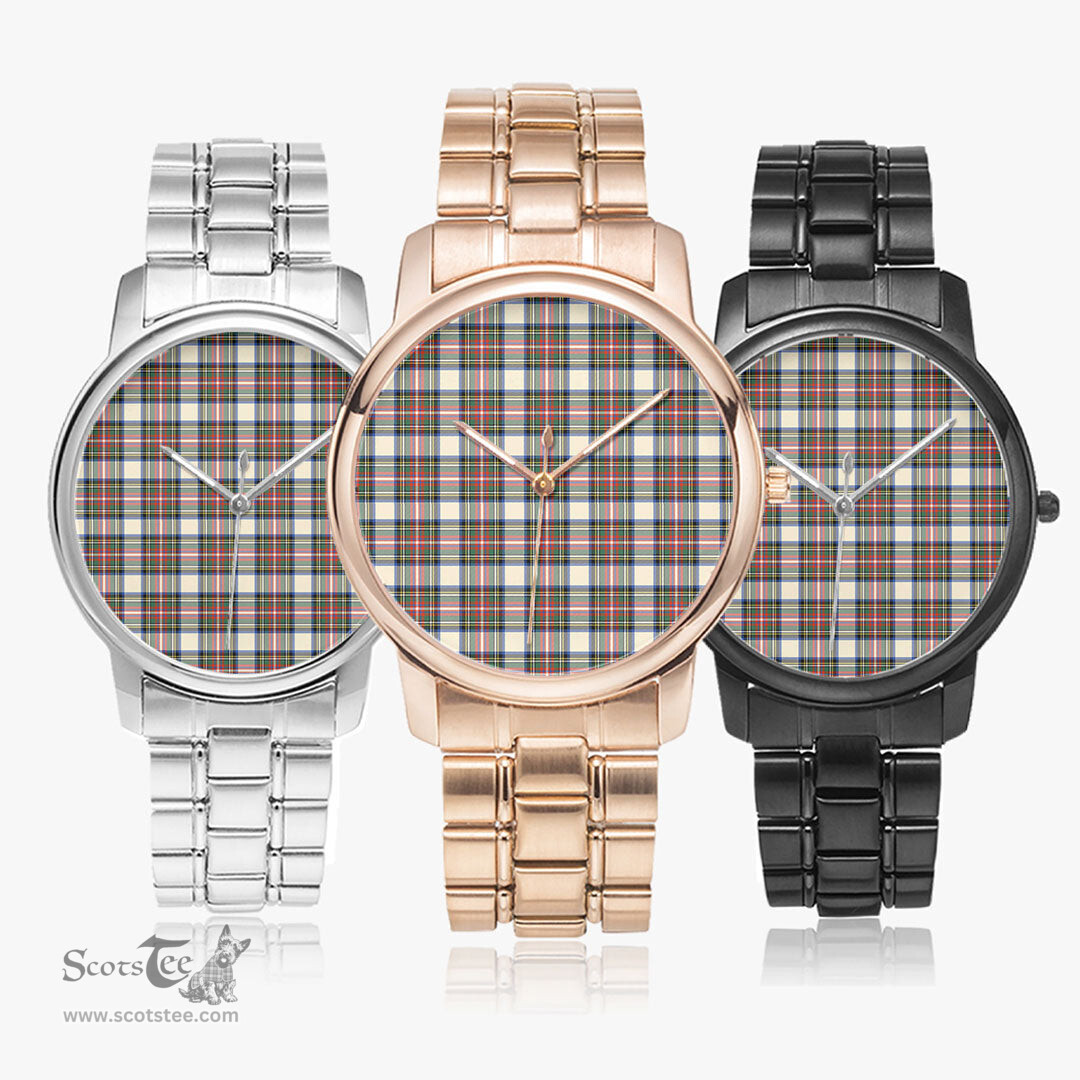Scottish Stewart Dress Ancient Watch Tartan Folding Clasp Classic Plaid Watch Scottish Plaid Tartan Plaid - ScotsTee - scotstee.com