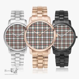 Scottish Stewart Dress Ancient Watch Tartan Folding Clasp Classic Plaid Watch Scottish Plaid Tartan Plaid - ScotsTee - scotstee.com