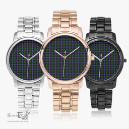 Scottish Russell Modern Watch Tartan Folding Clasp Classic Plaid Watch Scottish Plaid Tartan Plaid - ScotsTee - scotstee.com