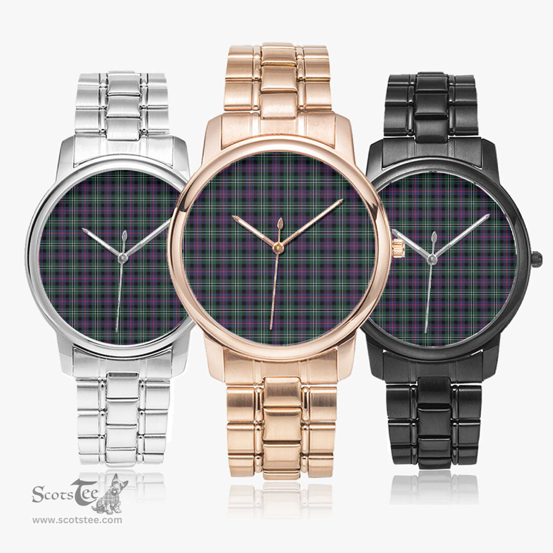 Scottish Rose Hunting Modern Watch Tartan Folding Clasp Classic Plaid Watch Scottish Plaid Tartan Plaid - ScotsTee - scotstee.com
