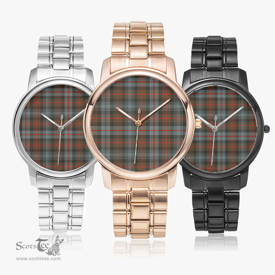 Scottish Murray of Atholl Weathered Watch Tartan Folding Clasp Classic Plaid Watch Scottish Plaid Tartan Plaid - ScotsTee - scotstee.com