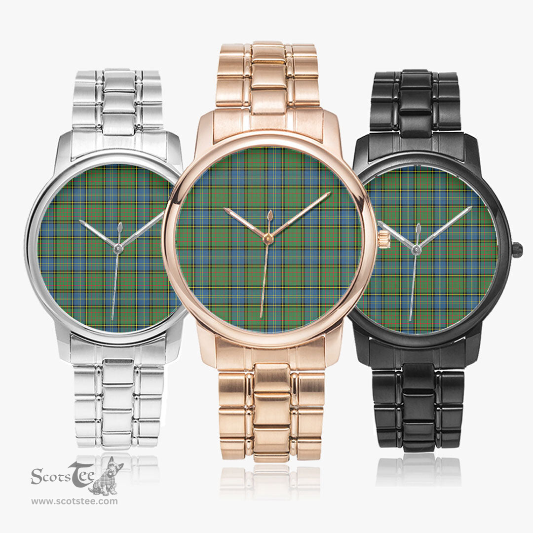 Scottish MacMillan Hunting Ancient Watch Tartan Folding Clasp Classic Plaid Watch Scottish Plaid Tartan Plaid - ScotsTee - scotstee.com