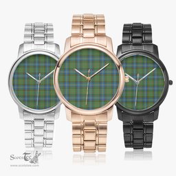 Scottish MacMillan Hunting Ancient Watch Tartan Folding Clasp Classic Plaid Watch Scottish Plaid Tartan Plaid - ScotsTee - scotstee.com
