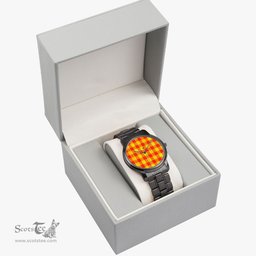 Scottish MacLeod of Raasay Watch Tartan Folding Clasp Classic Plaid Watch Scottish Plaid Tartan Plaid - ScotsTee - scotstee.com