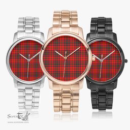 Scottish Matheson Modern Watch Tartan Folding Clasp Classic Plaid Watch Scottish Plaid Tartan Plaid - ScotsTee - scotstee.com