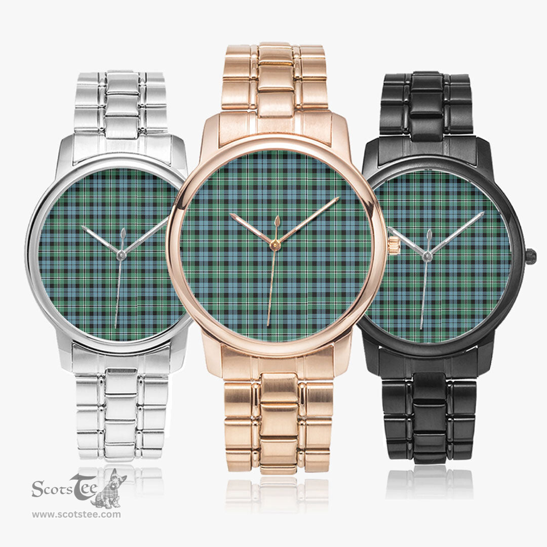 Scottish Melville Watch Tartan Folding Clasp Classic Plaid Watch Scottish Plaid Tartan Plaid - ScotsTee - scotstee.com